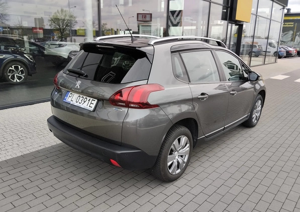 Peugeot 2008 cena 49900 przebieg: 49116, rok produkcji 2017 z Leszno małe 46